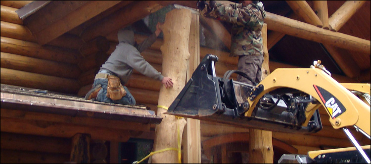Log Home Log Replacement  New Holland, Ohio