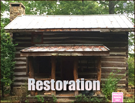 Historic Log Cabin Restoration  Pickaway County, Ohio